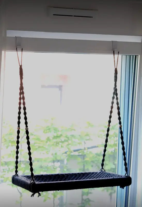 Hängen aus Webstoff für Phinias XXL Fensterliege, ideal für Maine Coon und Norwegische Waldkatze